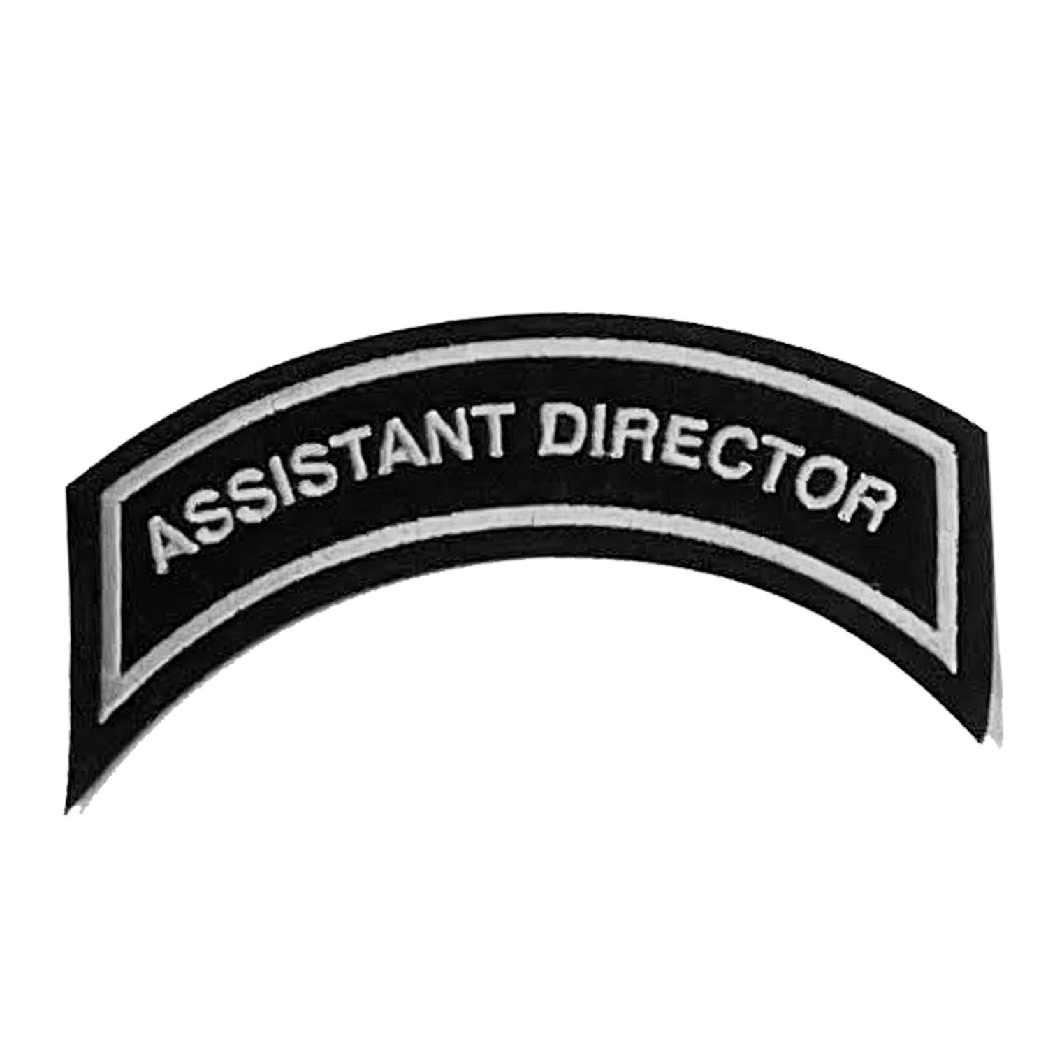 Parche ASSISTANT DIRECTOR en Plateado