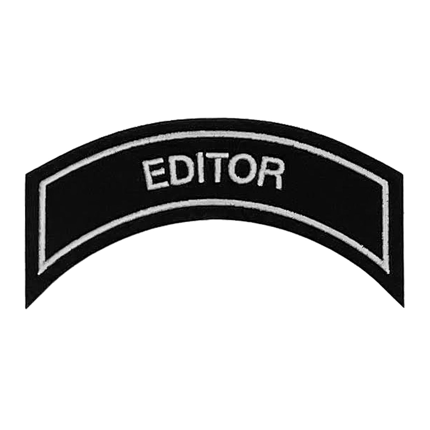 EDITOR Patch In Silver
