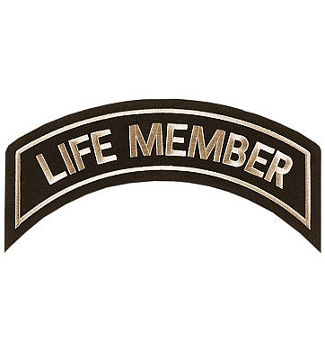 Life Member Patch in Tan – GROß