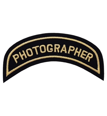 Erbe: FOTOGRAFEN-Aufnäher