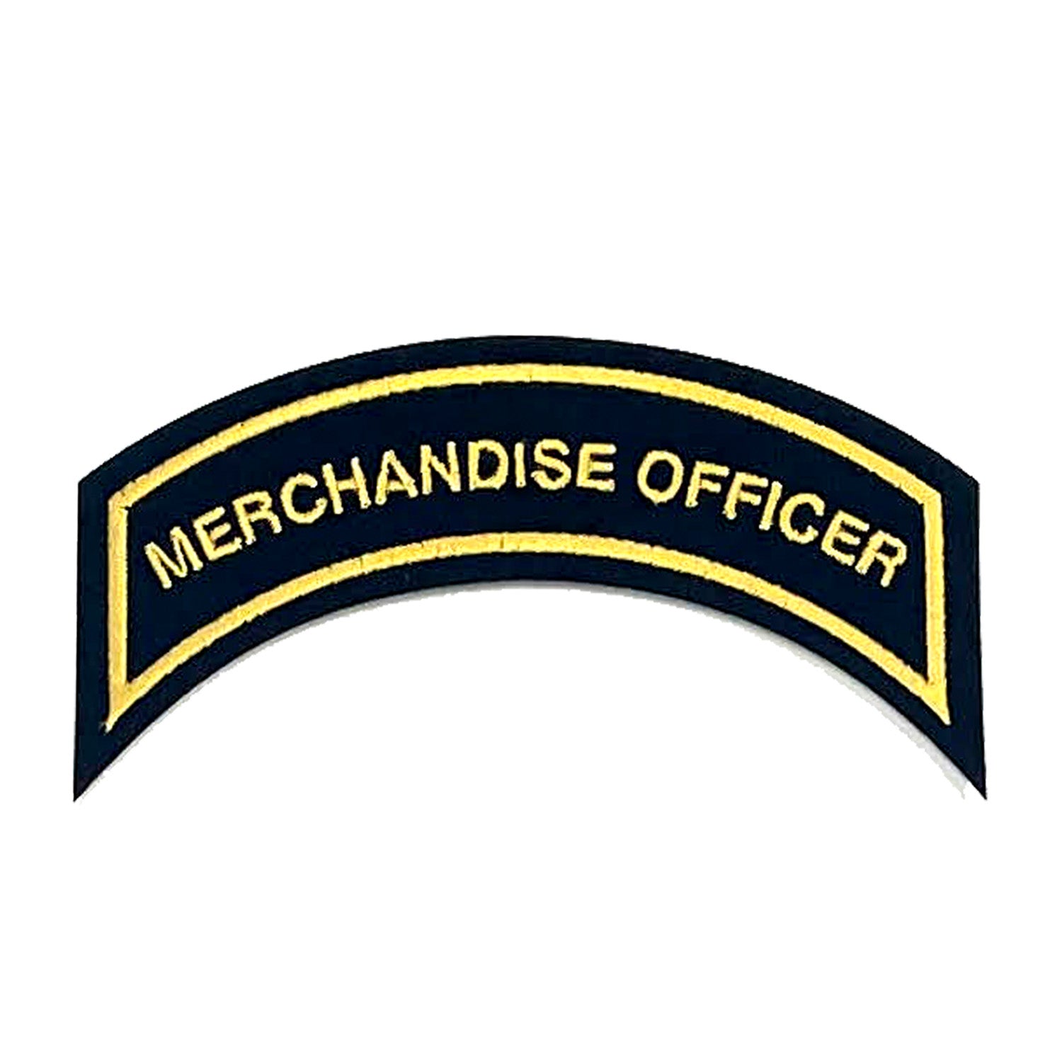 MERCHANDISE OFFICER-Aufnäher in Gold
