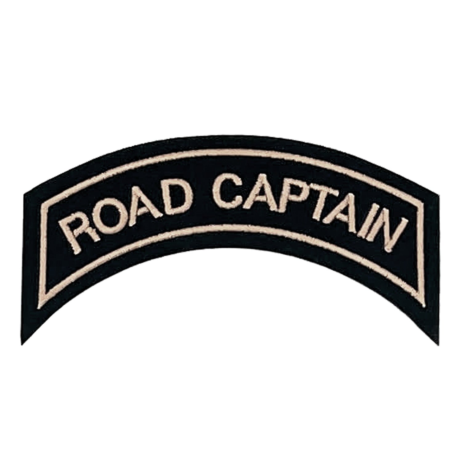 ROAD CAPTAIN Aufnäher in Hellbraun