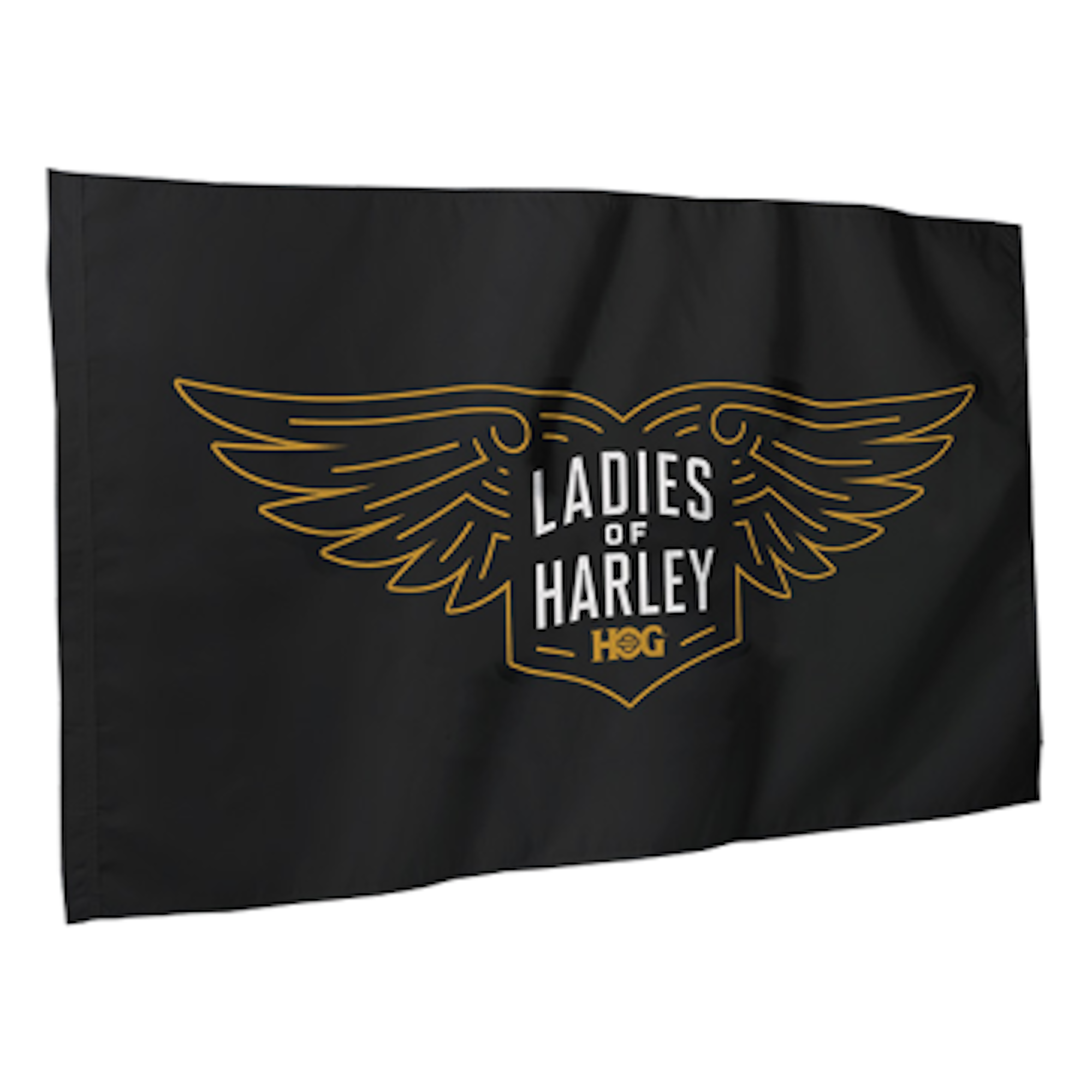Bandiera LOH Wings in nero