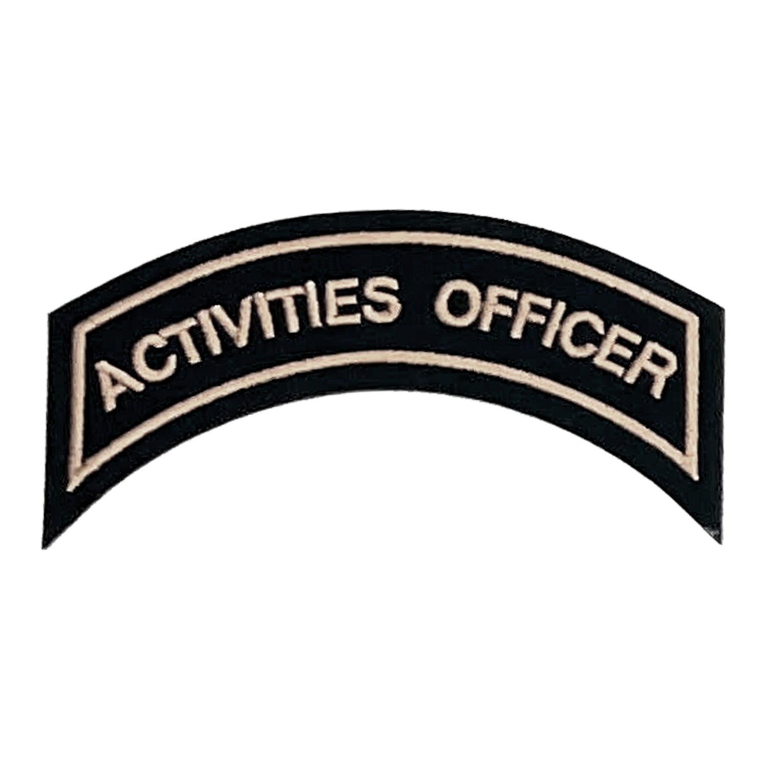ACTIVITIES OFFICER Patch In Tan