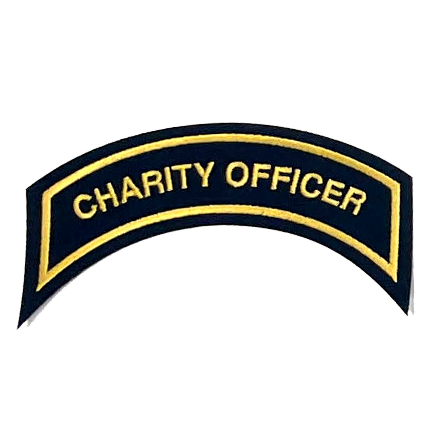 CHARITY OFFICER Patch In Gold