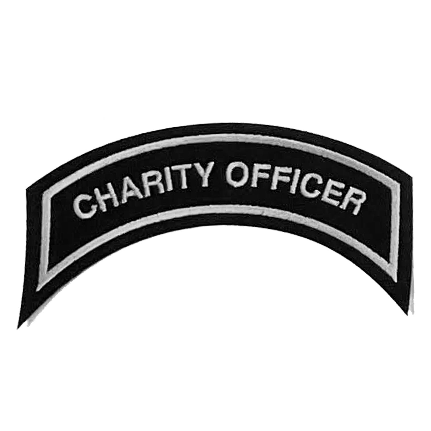 CHARITY OFFICER Patch In Silver