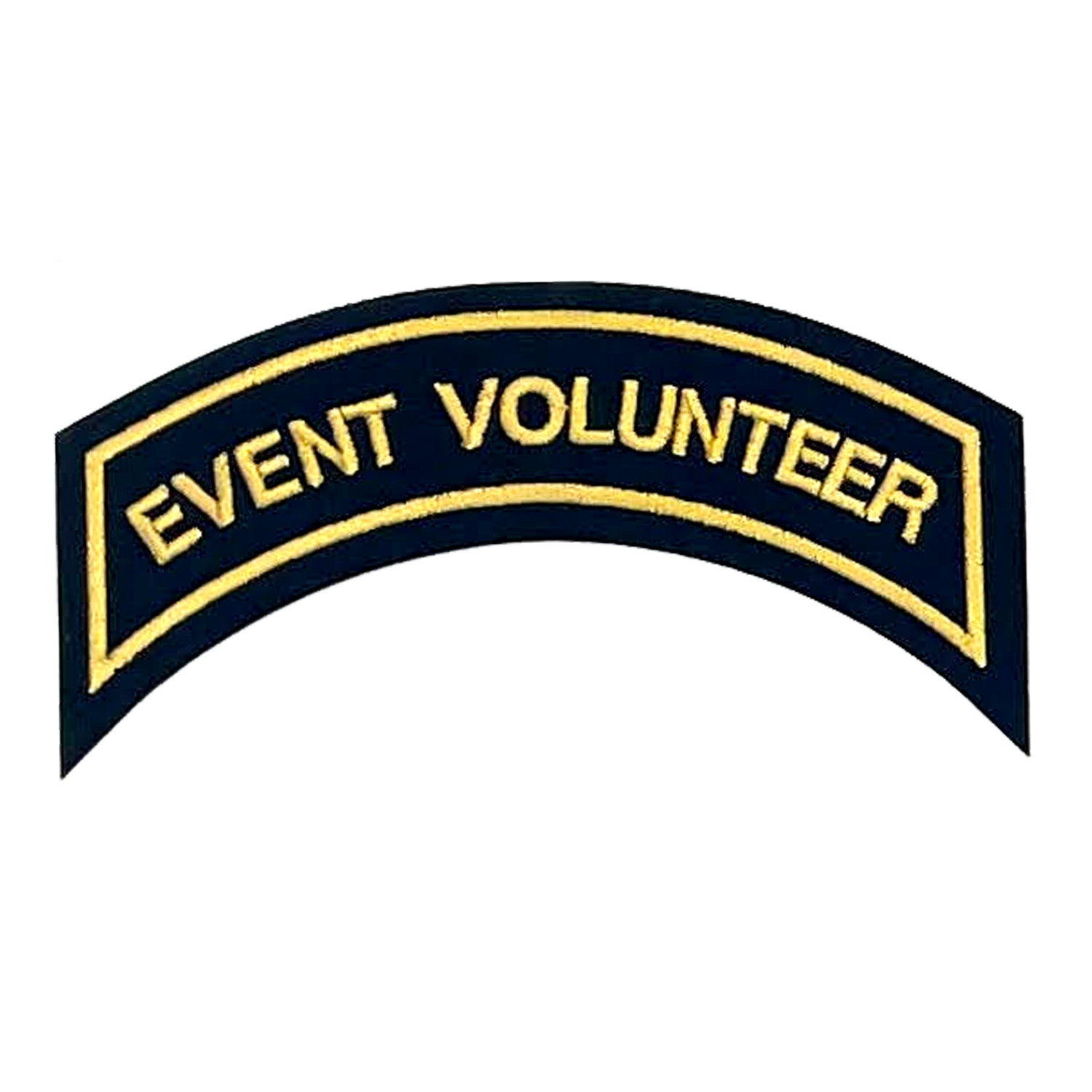 EVENT VOLUNTEER Patch In Gold