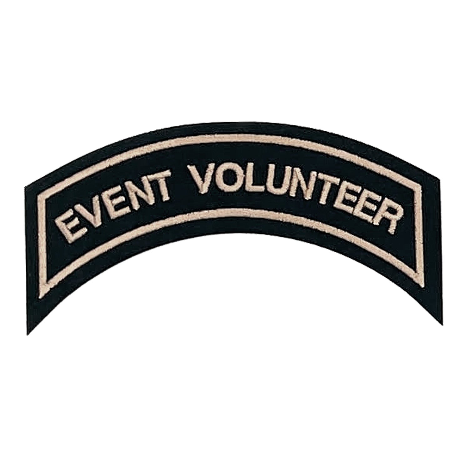 EVENT VOLUNTEER Patch In Tan