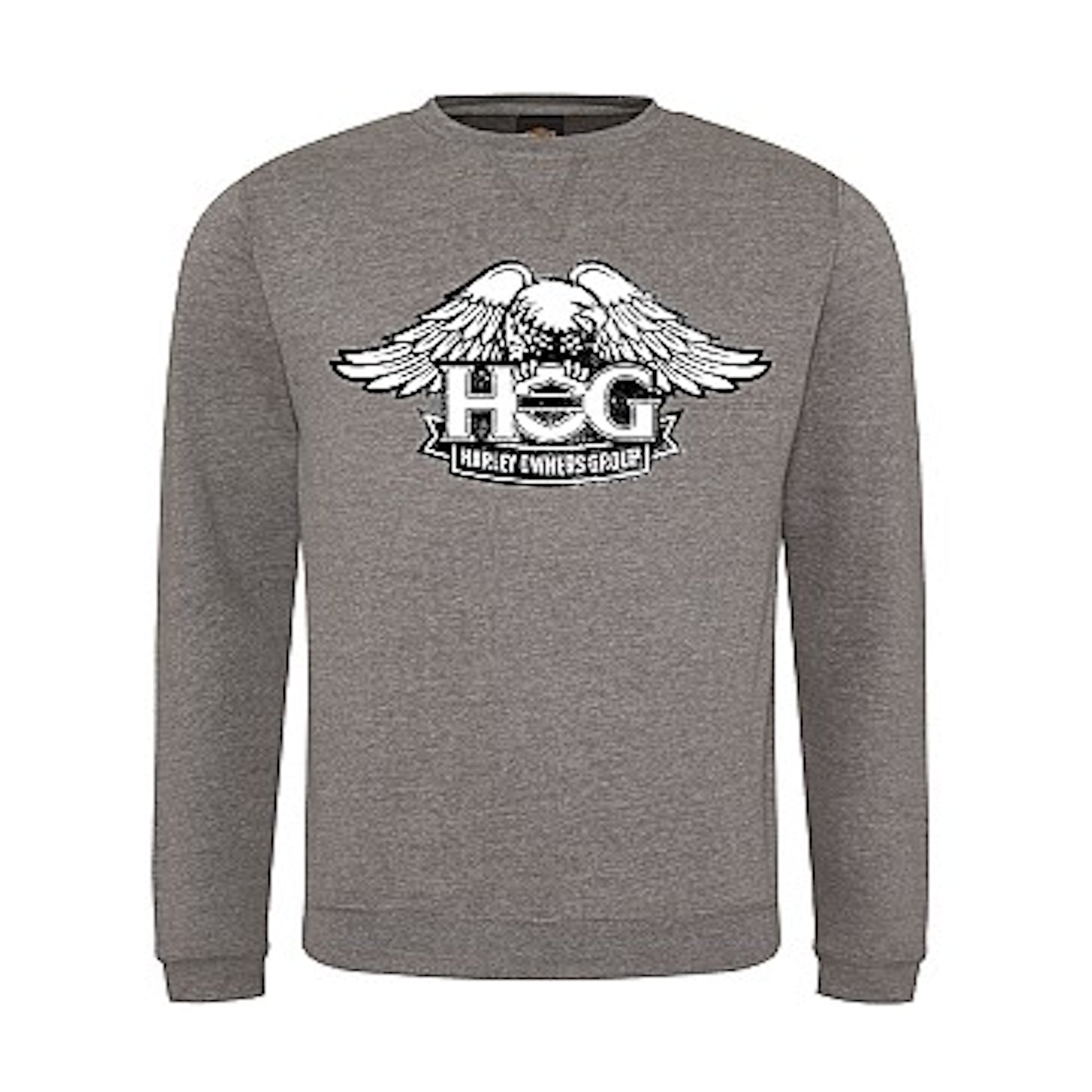 Felpa con logo HOG Eagle invecchiato