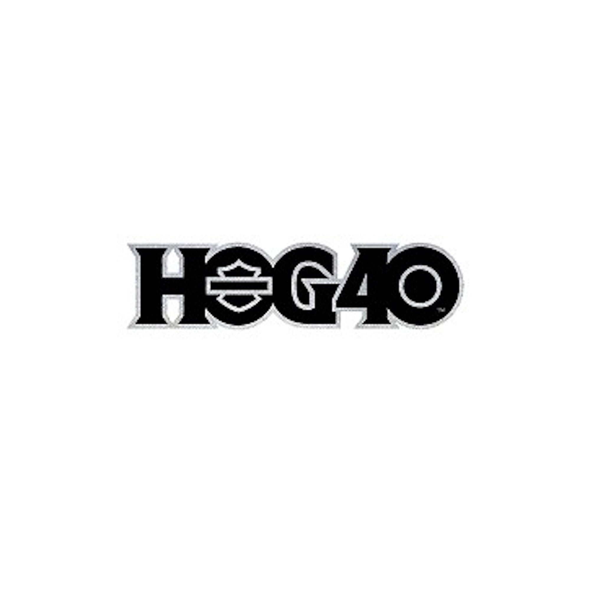 Toppa con logo HOG40 - Piccola