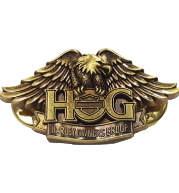 H.O.G. Eagle Pin - BRASS