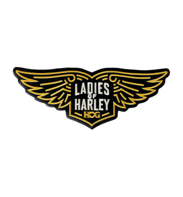 L.O.H Wings Patch Coloured  - LARGE