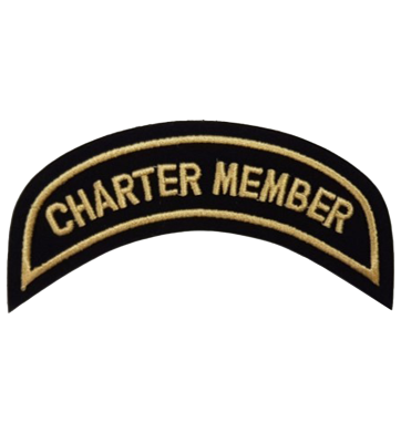 Heritage: CHARTER MEMBER Patch