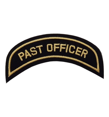 Heritage: PAST OFFICER Patch