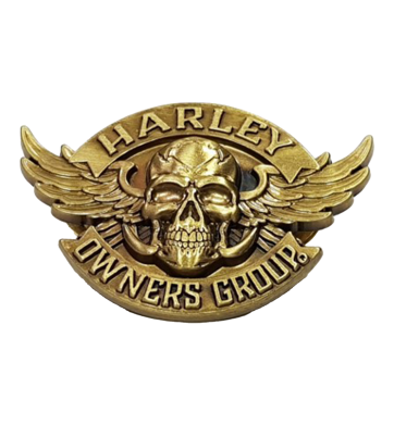 Motorhead Pin in Brass