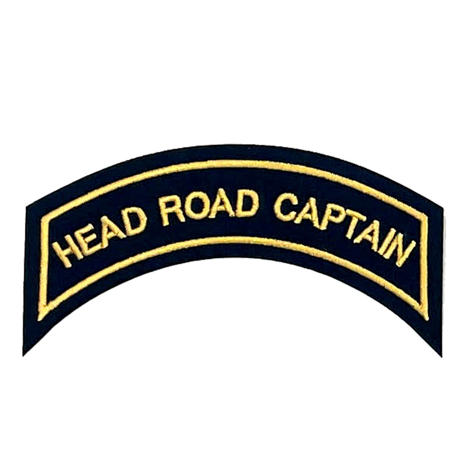 HEAD ROAD CAPTAIN Patch in Gold