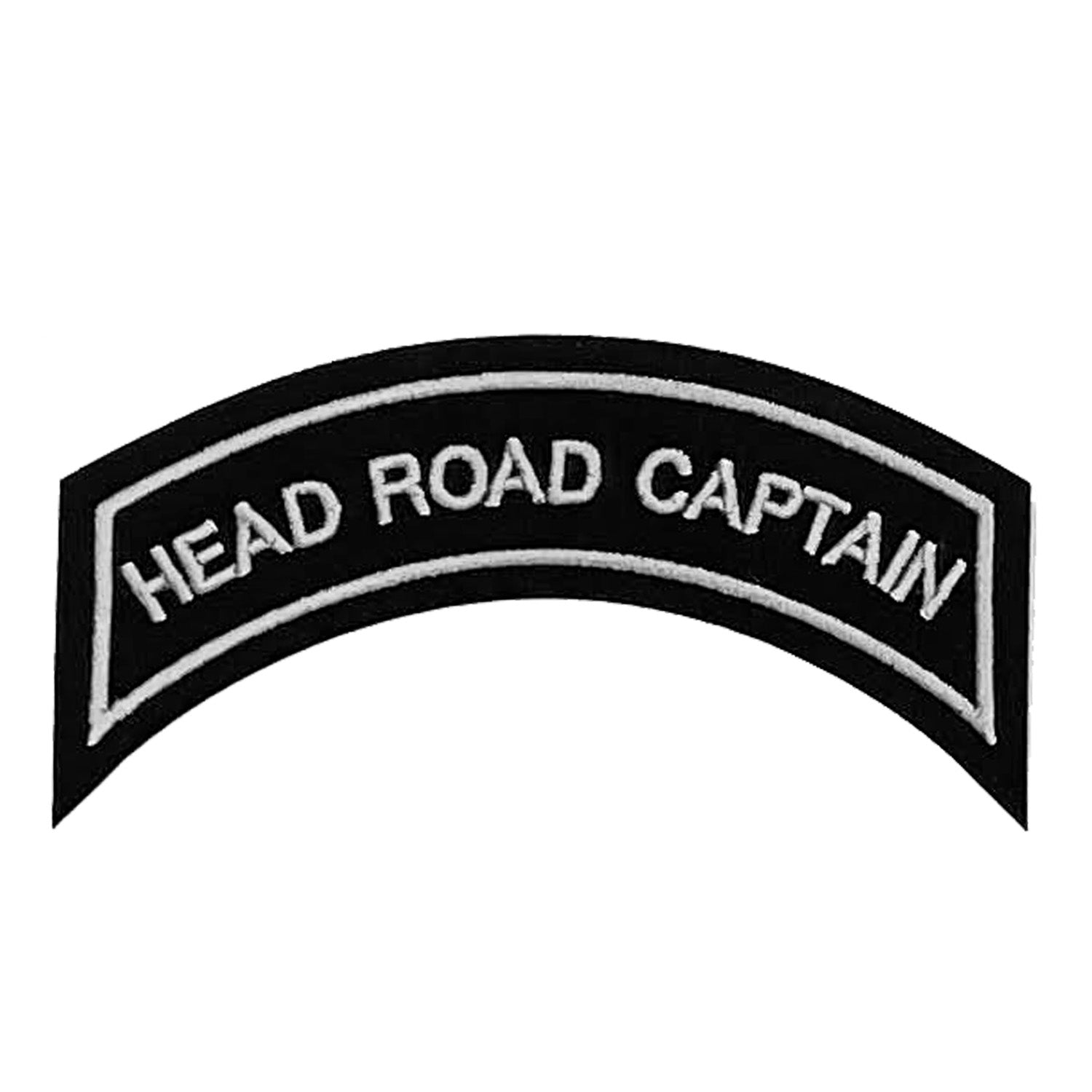 HEAD ROAD CAPTAIN Patch In Silver