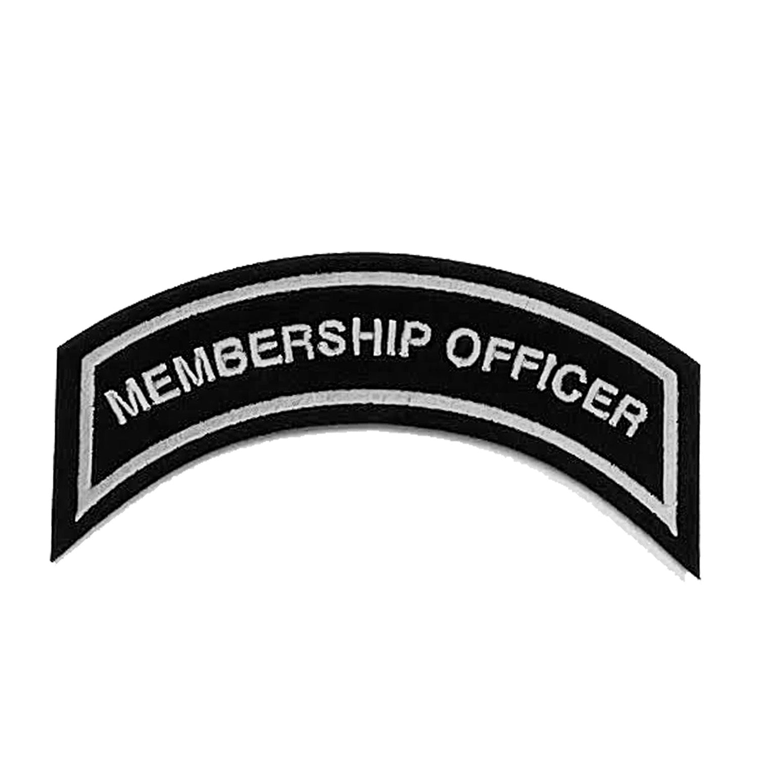 MEMBERSHIP OFFICER Patch In Silver