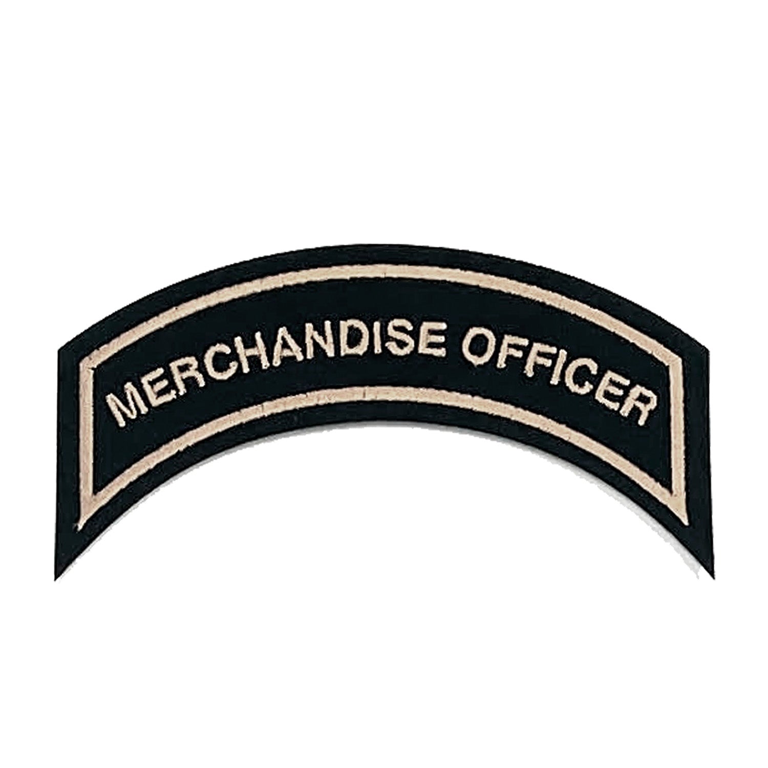 Parche MERCHANDISE OFFICER en Canela