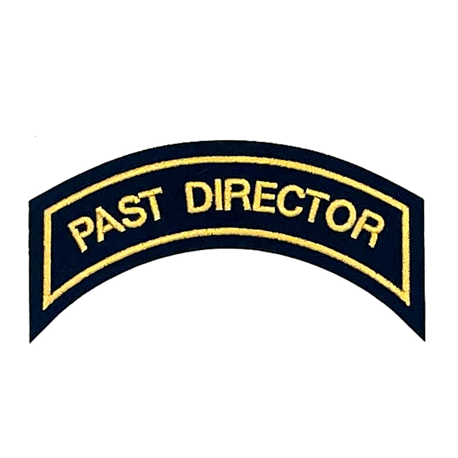 Parche PAST DIRECTOR en Dorado