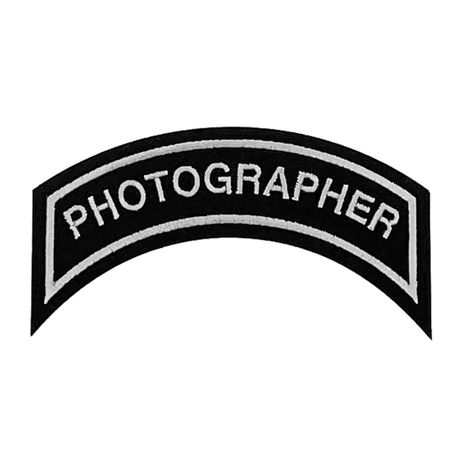 PHOTOGRAPHER Patch In Silver