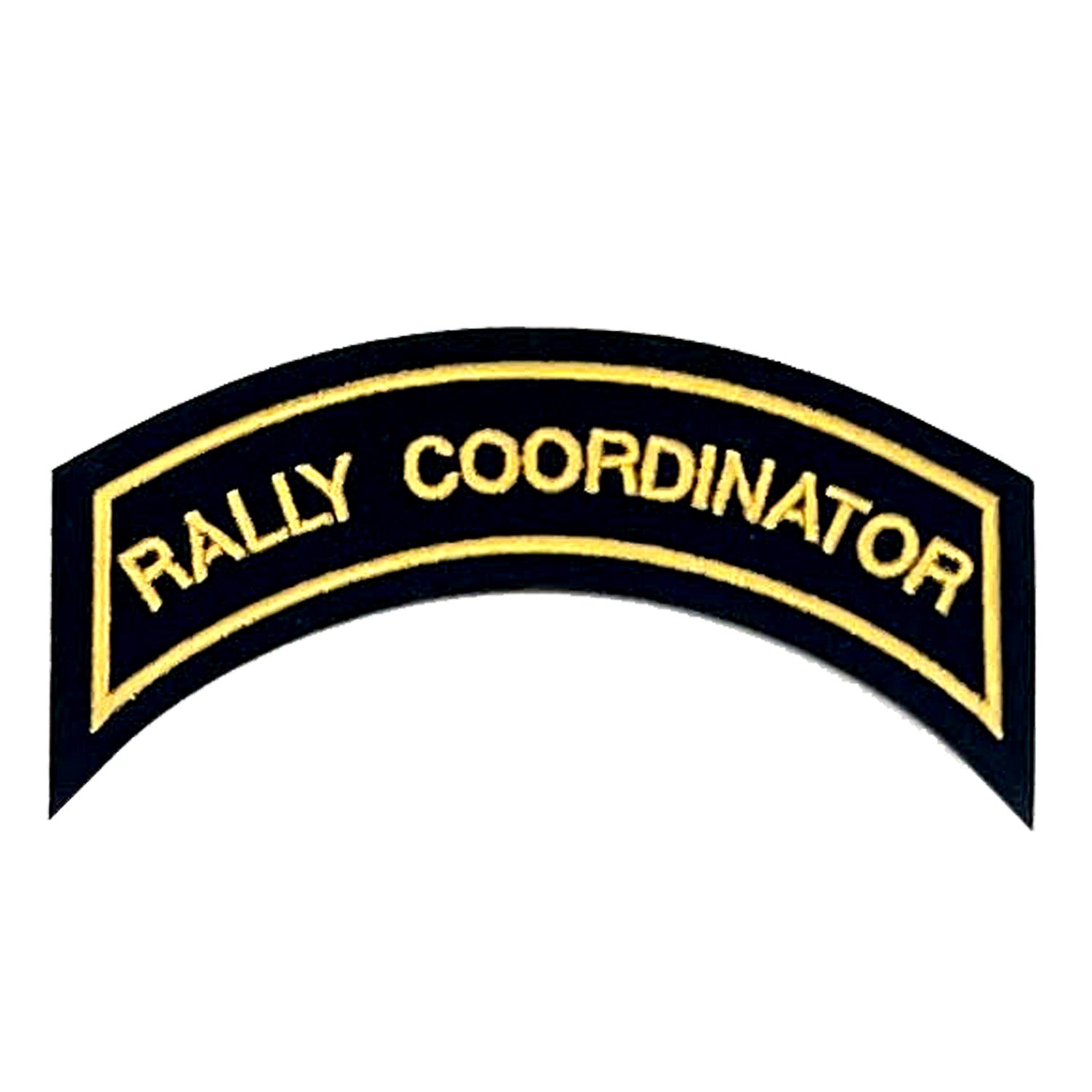 Parche RALLY CO-ORDINATOR en Dorado