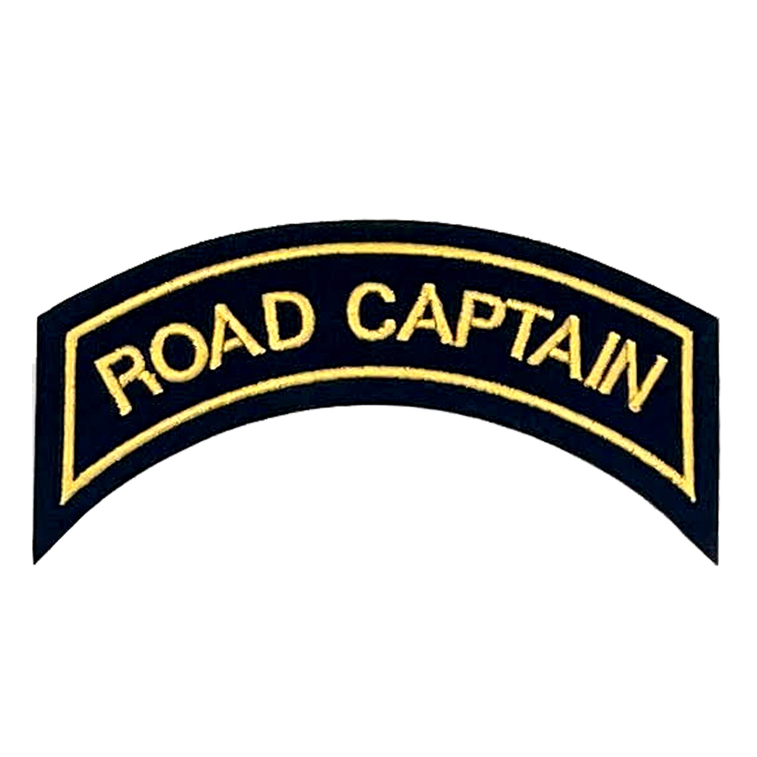 ROAD CAPTAIN Patch In Gold