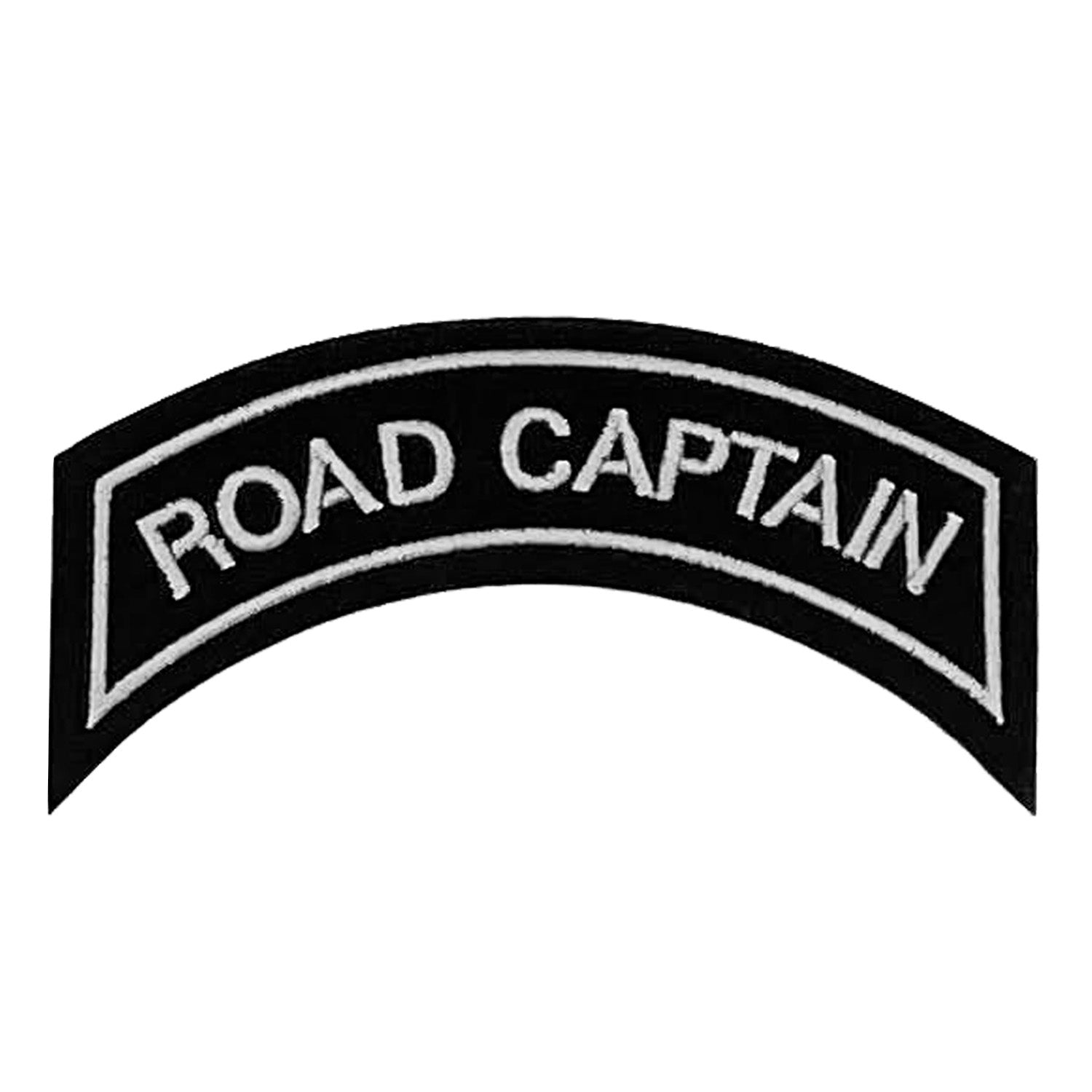 ROAD CAPTAIN Patch In Silver