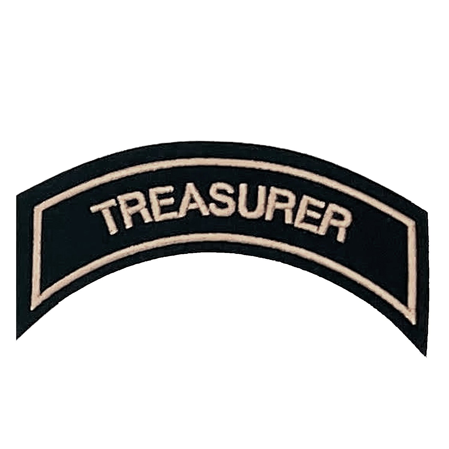 TREASURER Patch In Tan