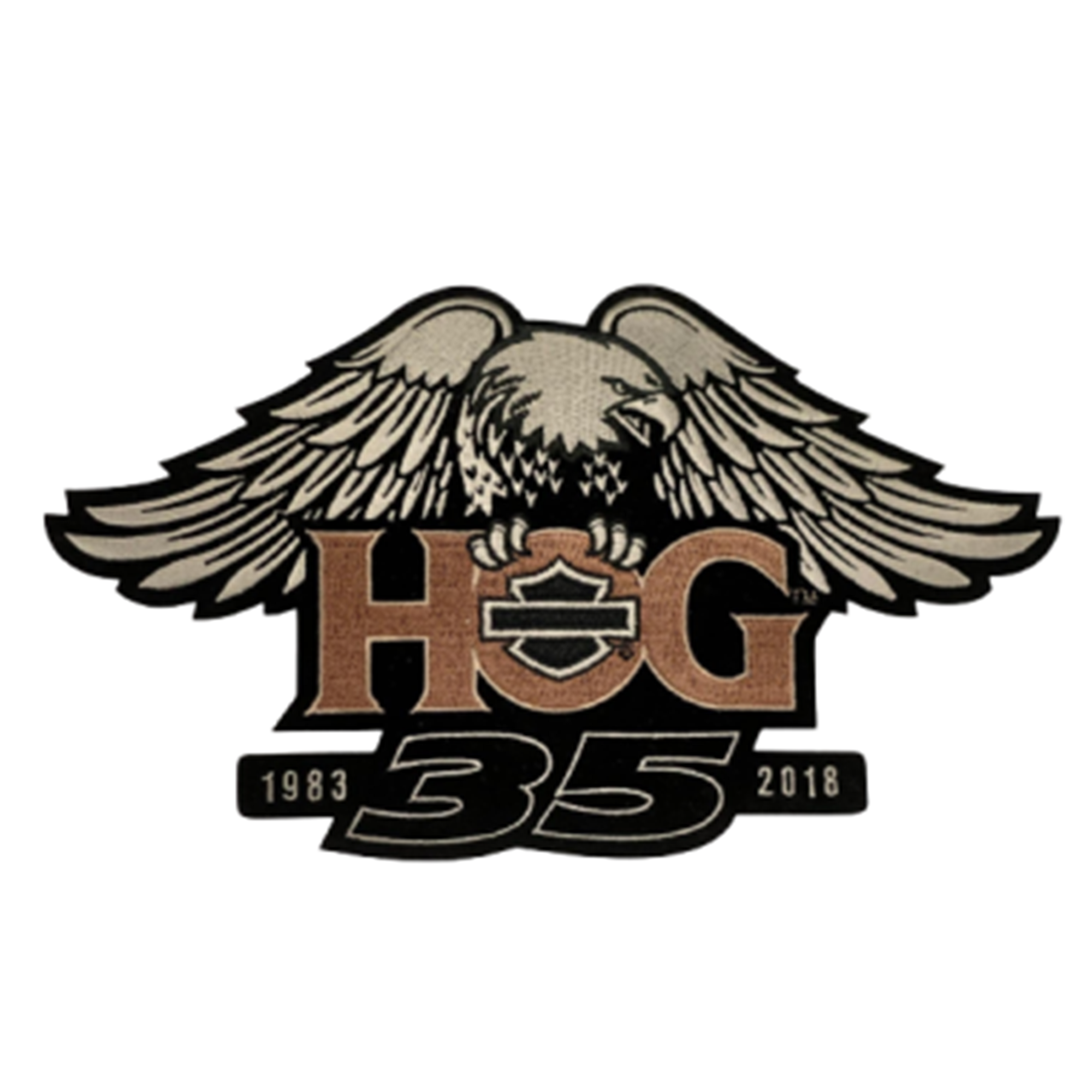 H.O.G. Eagle 35th Anniversary Patch