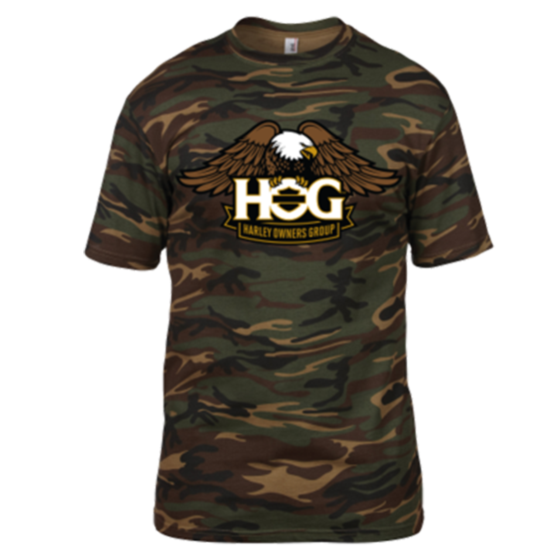 Camiseta Unisex H.O.G Camo