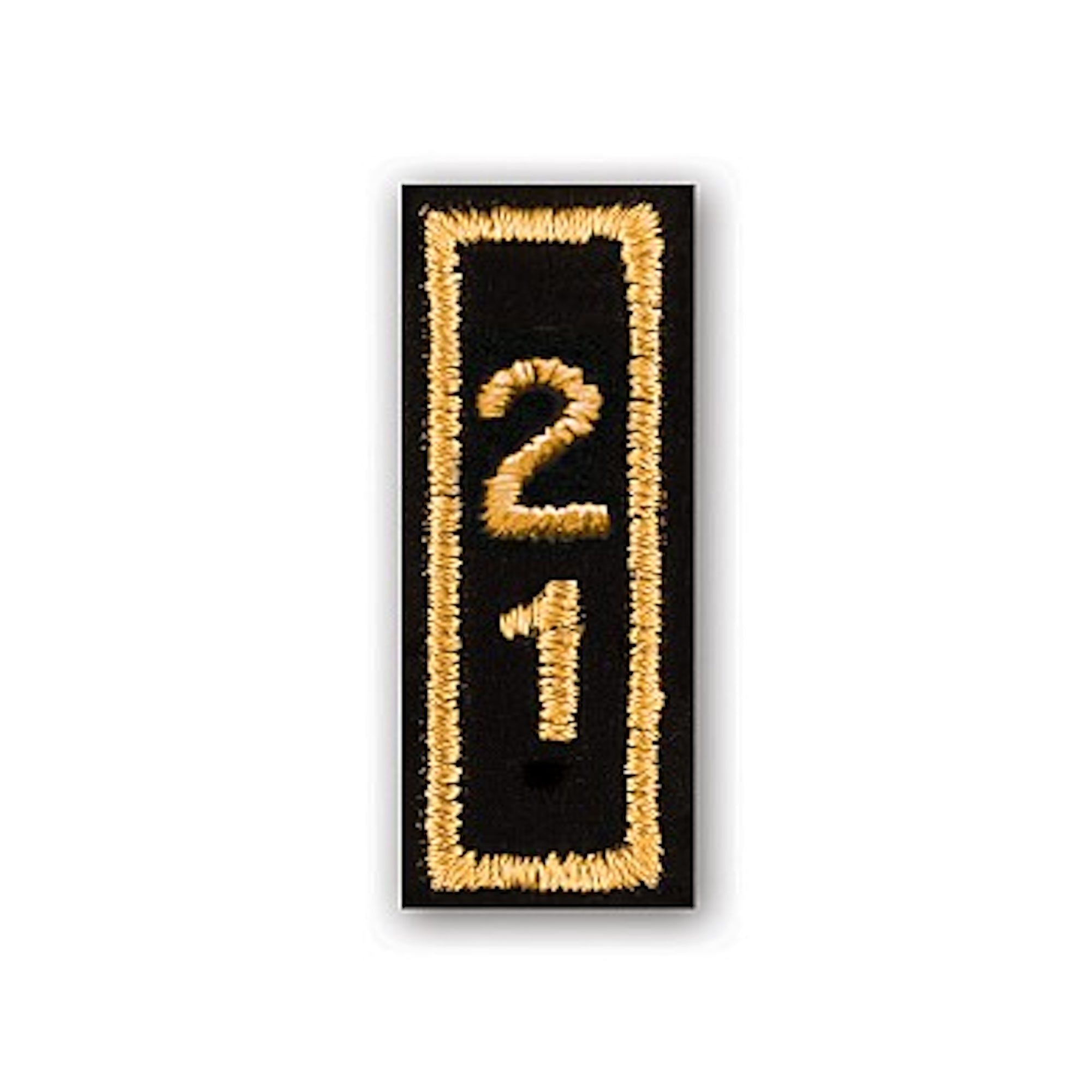 Year 21 Patch In New Gold