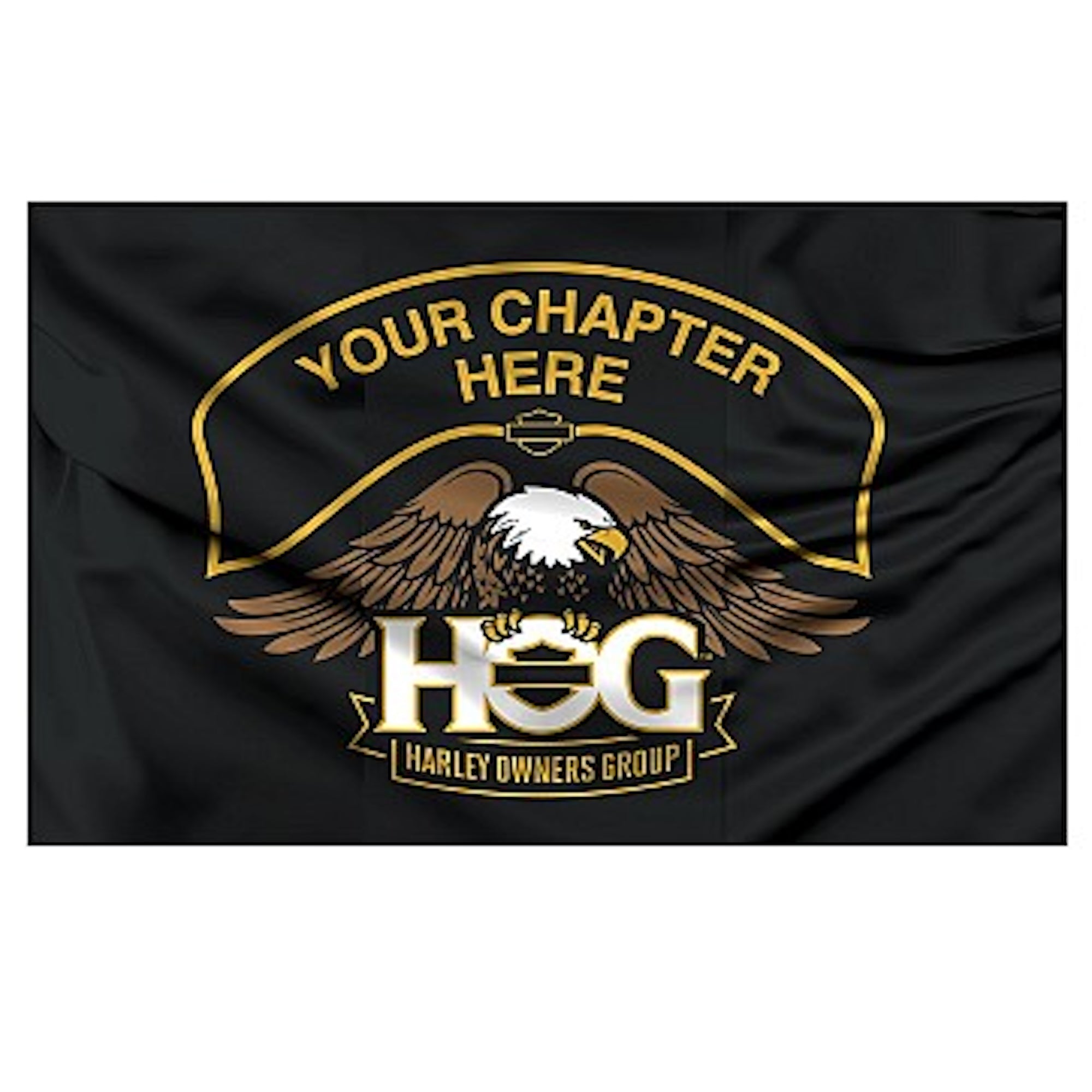 Chapter H.O.G. Flag - Double Sided
