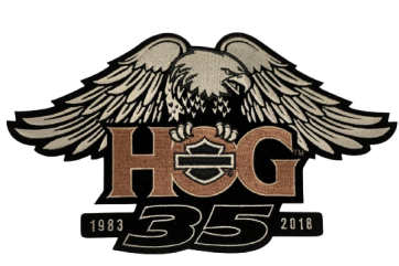 HOG Eagle 35-jähriges Jubiläums-Patch