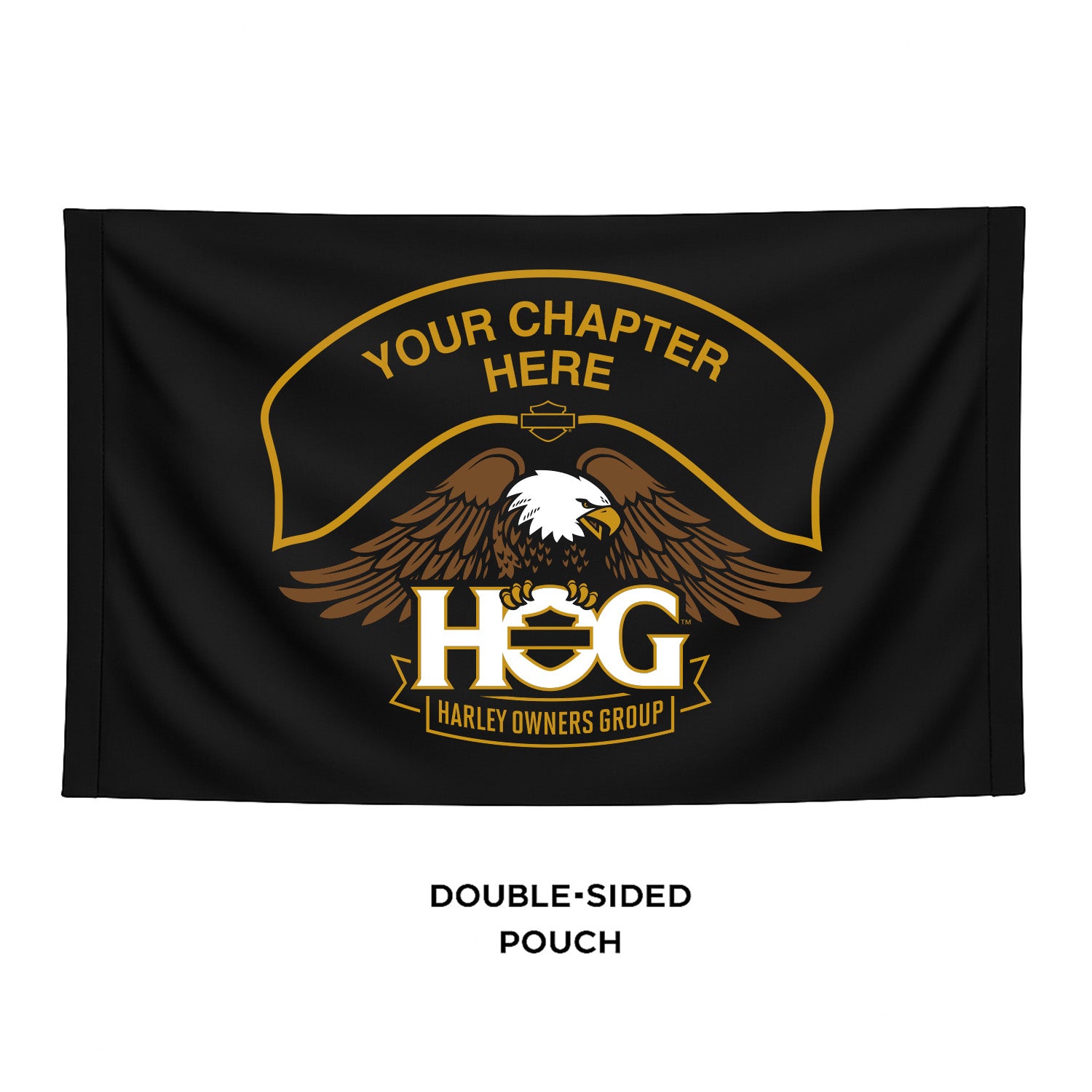 Chapter Bike Flag - Double sided pouch