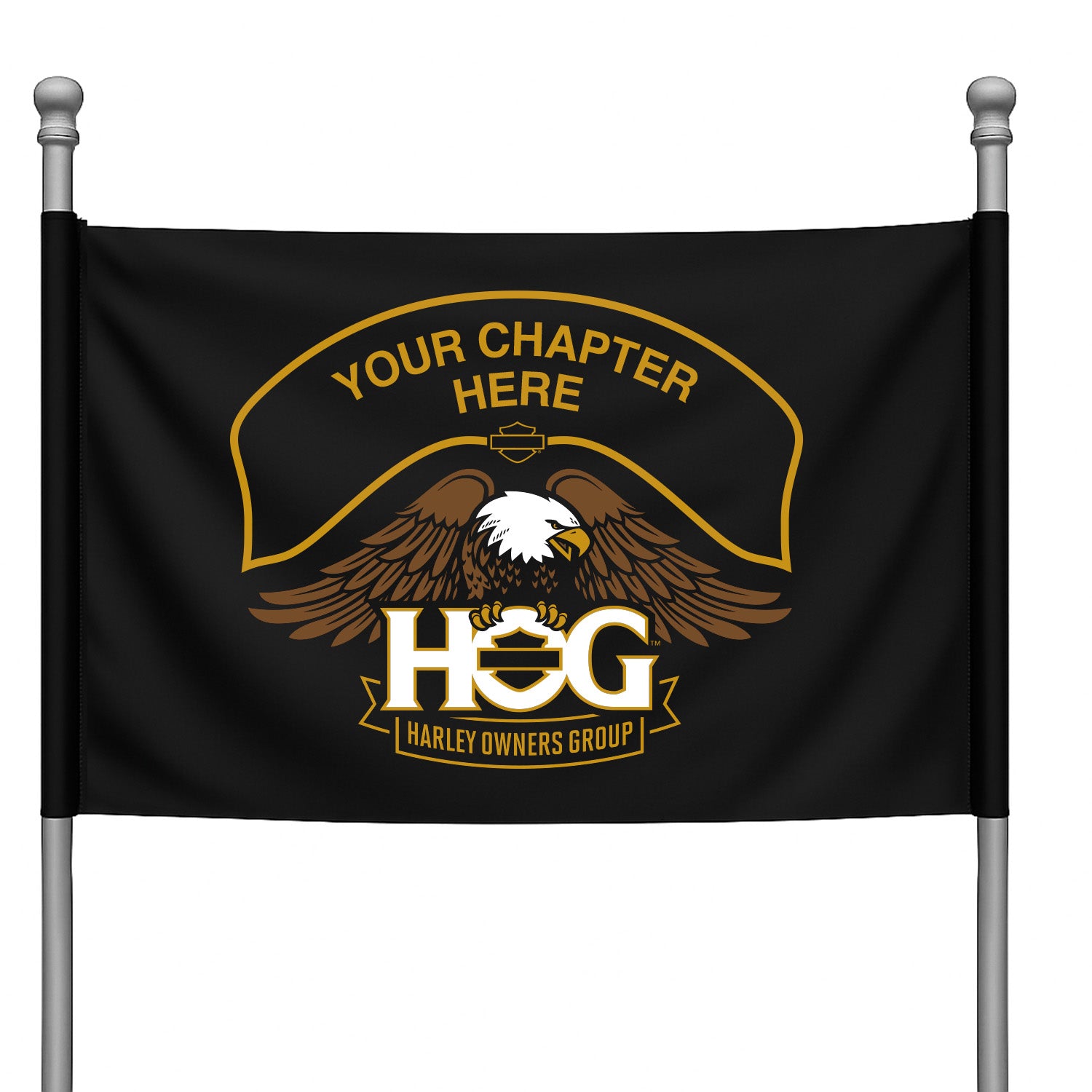 Chapter Bike Flag - Double sided pouch