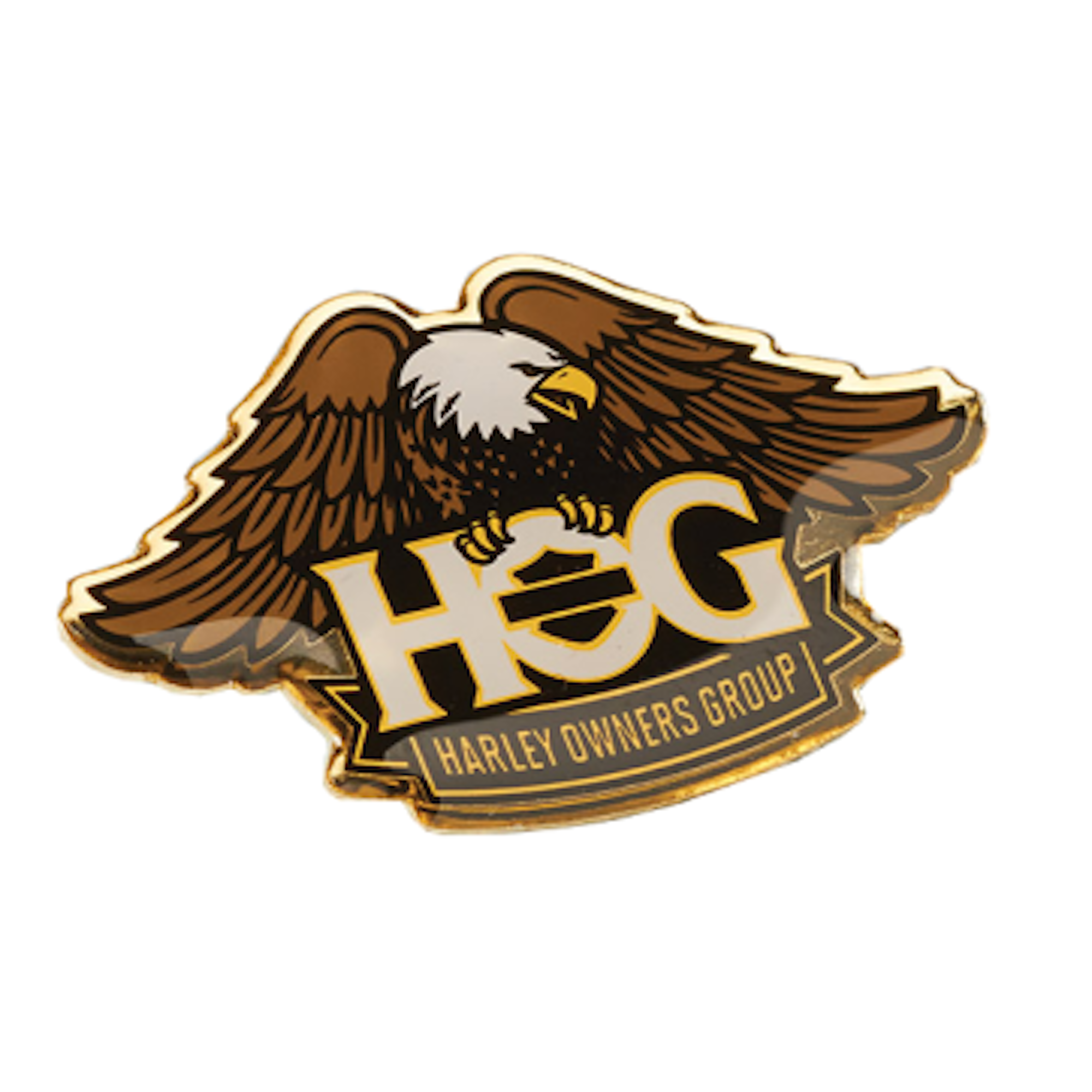 H.O.G Pin Aguila Enamel