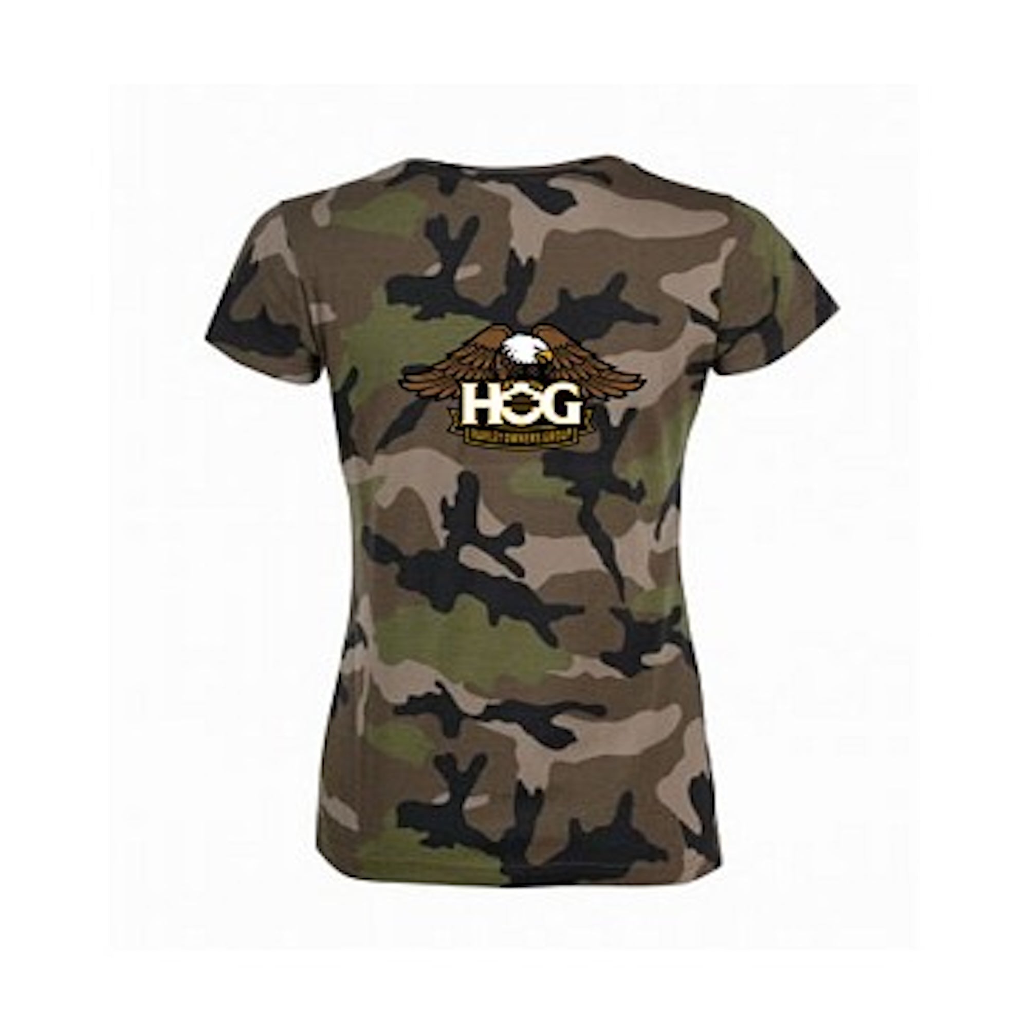 H.O.G. Camo Ladies T-Shirt