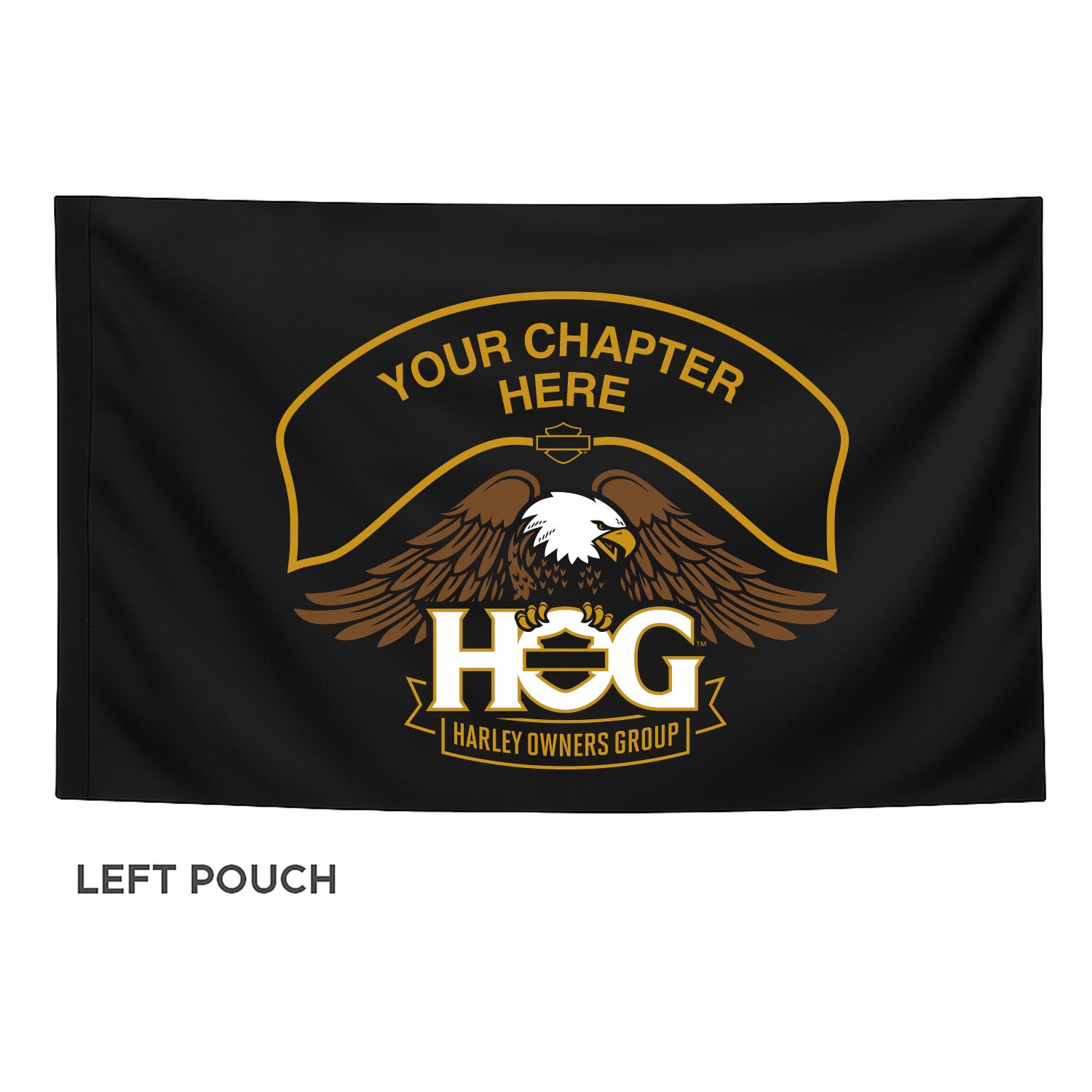 Chapter Bike Flag - Left side pouch