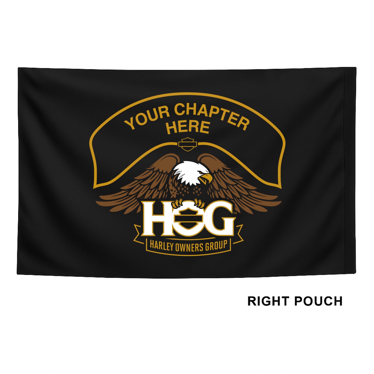 Chapter Bike Flag - Right side pouch