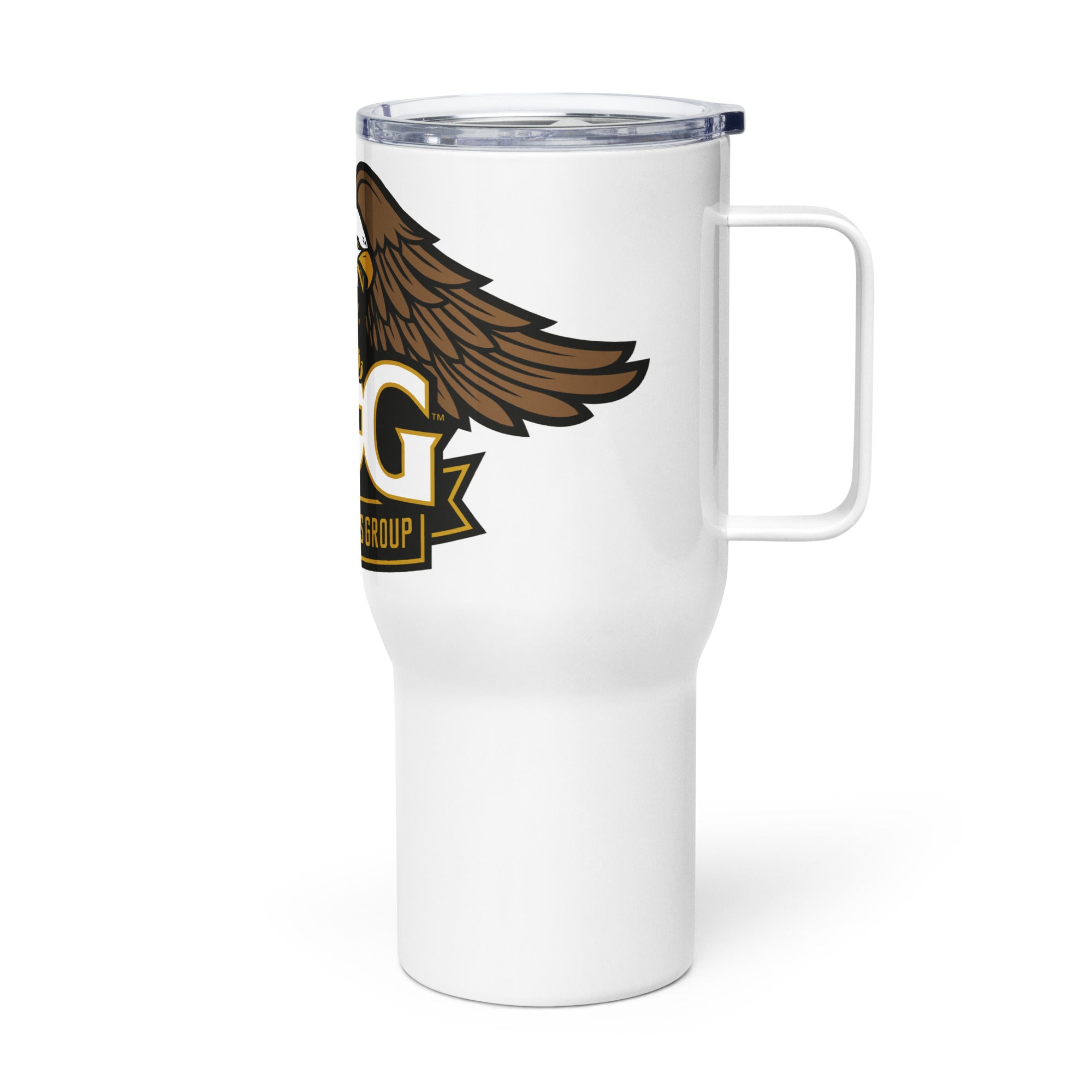 H.O.G. Travel mug with a handle