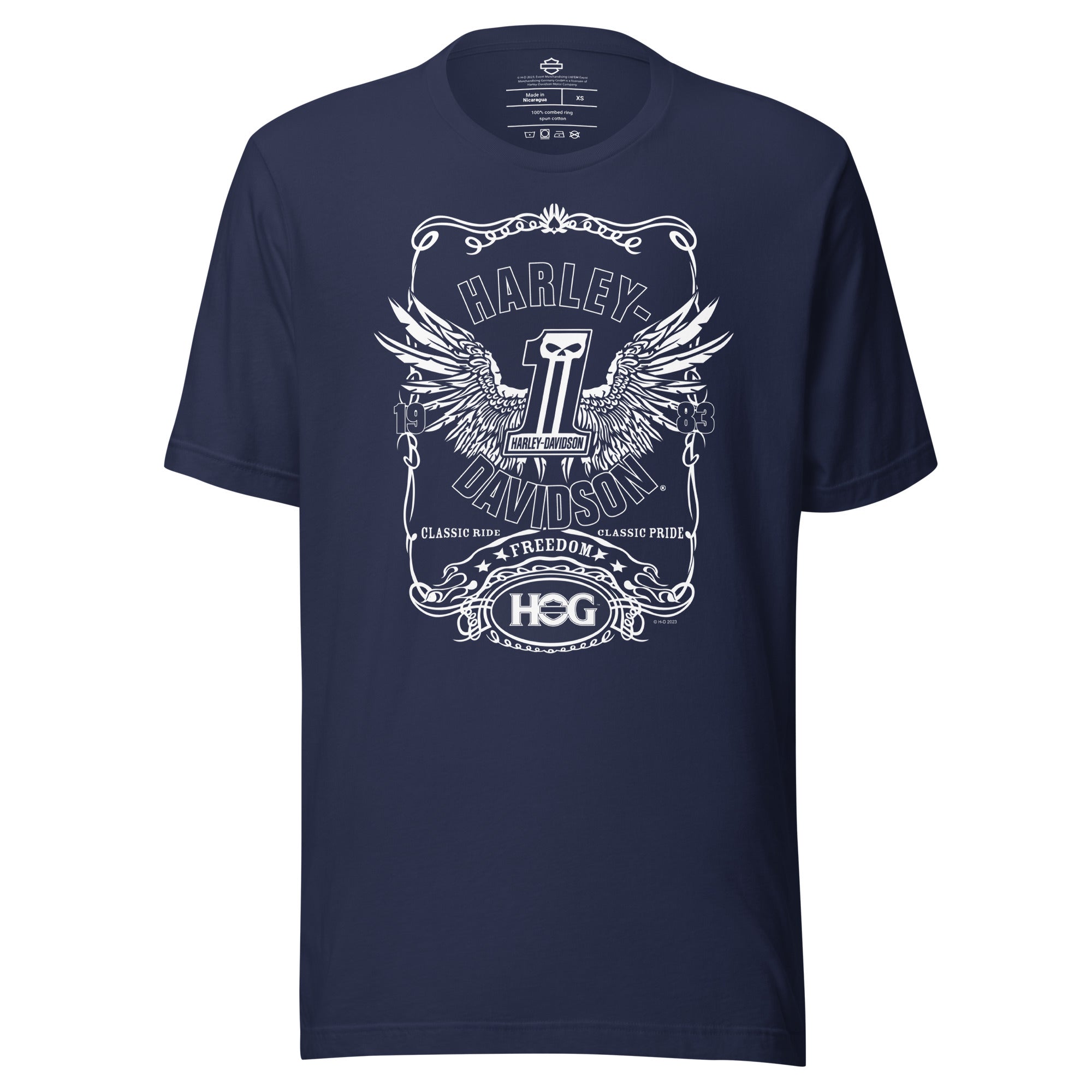 Camiseta H.O.G Freedom Unisex