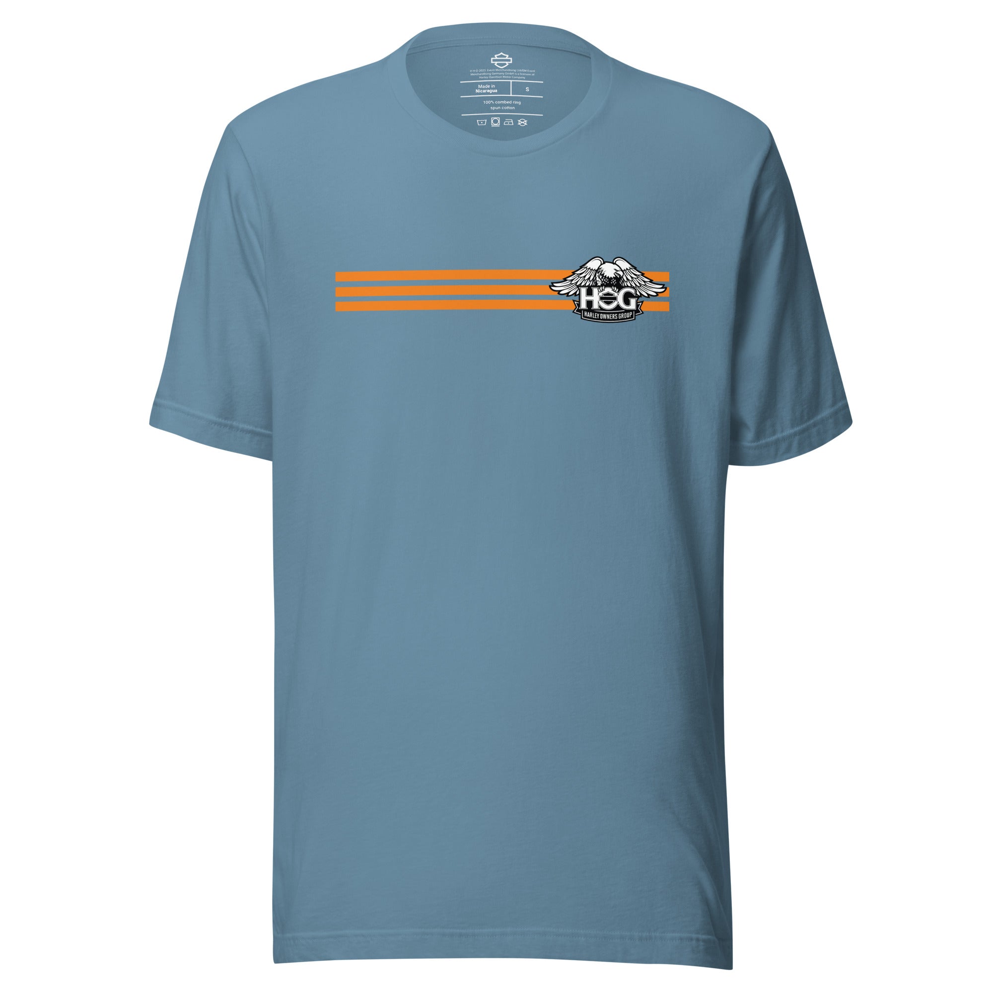 Camiseta H.O.G Racer Stripe Unisex 